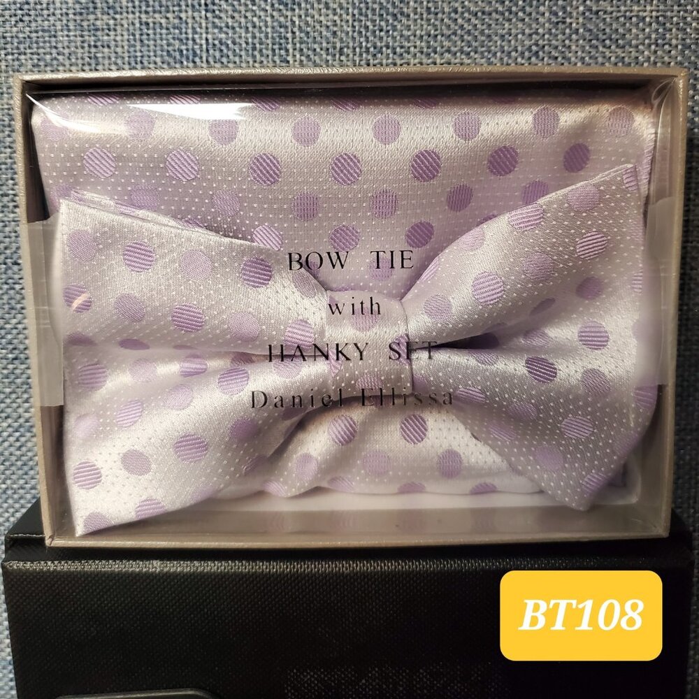 Pre-Tied Bow Ties by Daniel Ellissa - (BT - 108)